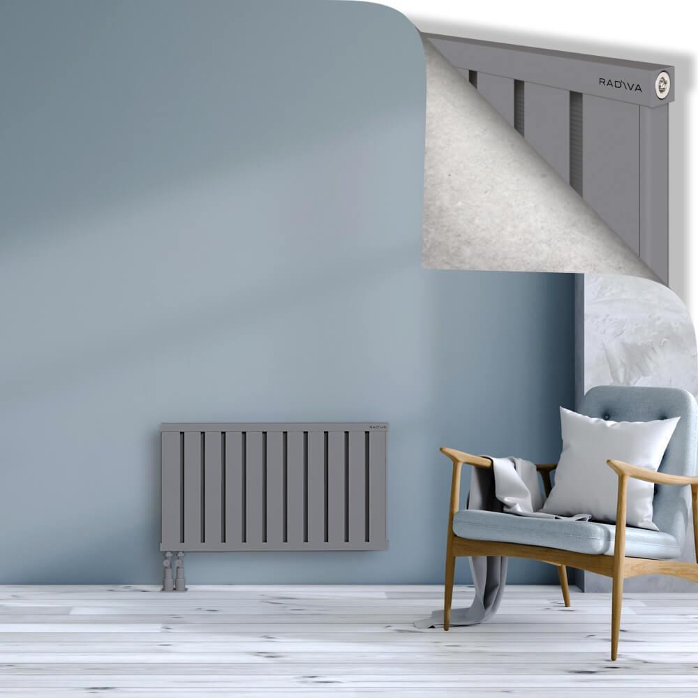OBI Dekoratif Alüminyum Radyatör 500x884 Gri