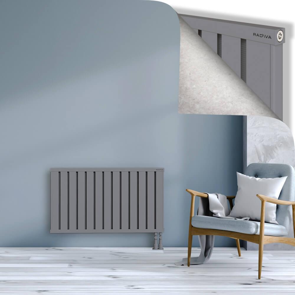 OBI Dekoratif Alüminyum Radyatör 600x1044 Gri