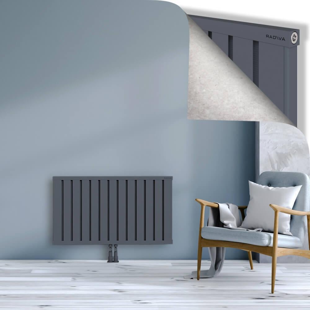 OBI Dekoratif Alüminyum Radyatör 600x1044 Antrasit