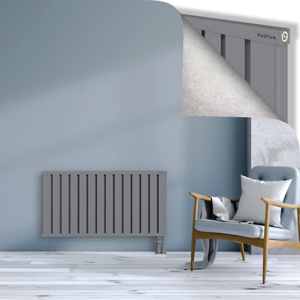 OBI Dekoratif Alüminyum Radyatör 600x1124 Gri