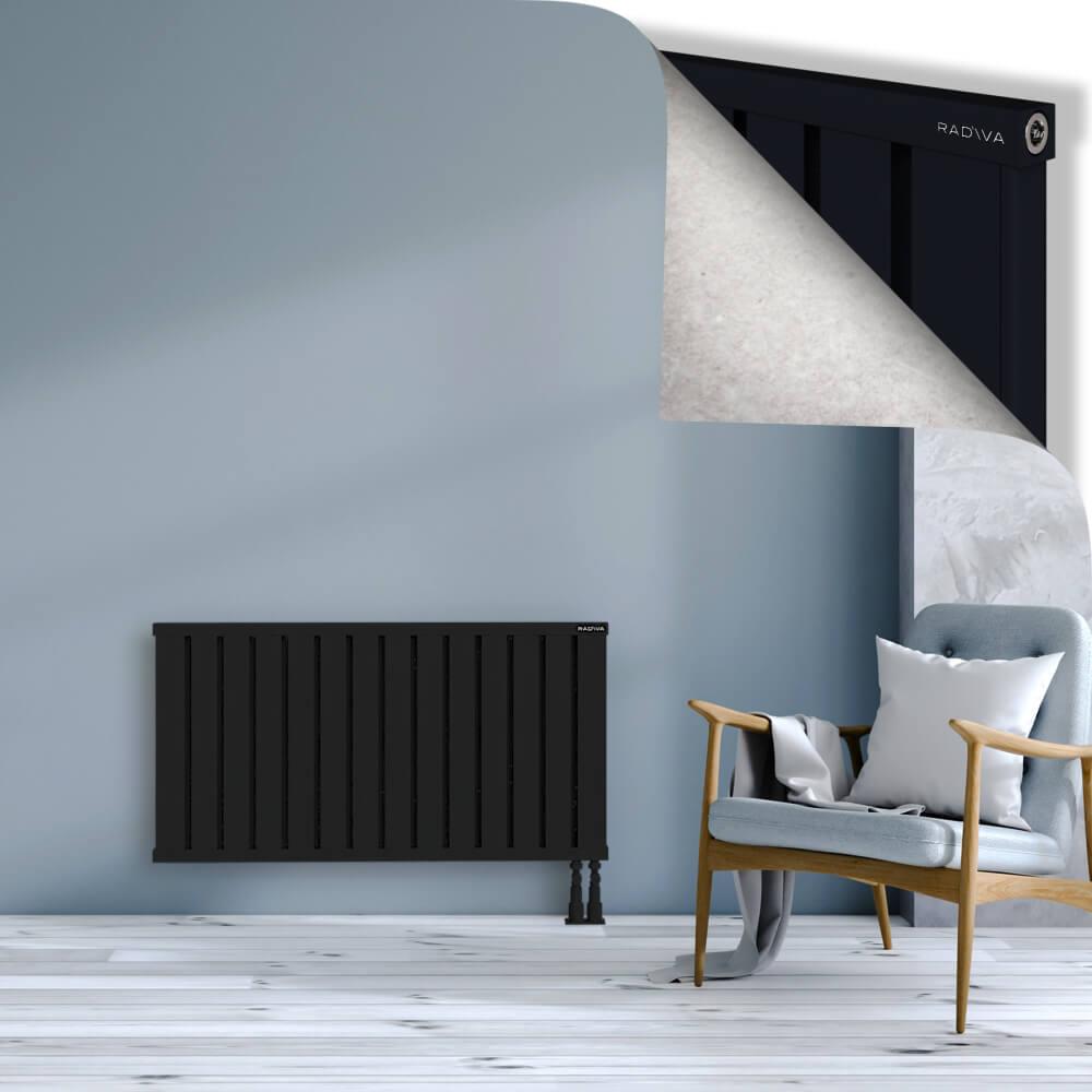 OBI Dekoratif Alüminyum Radyatör 600x1124 Siyah