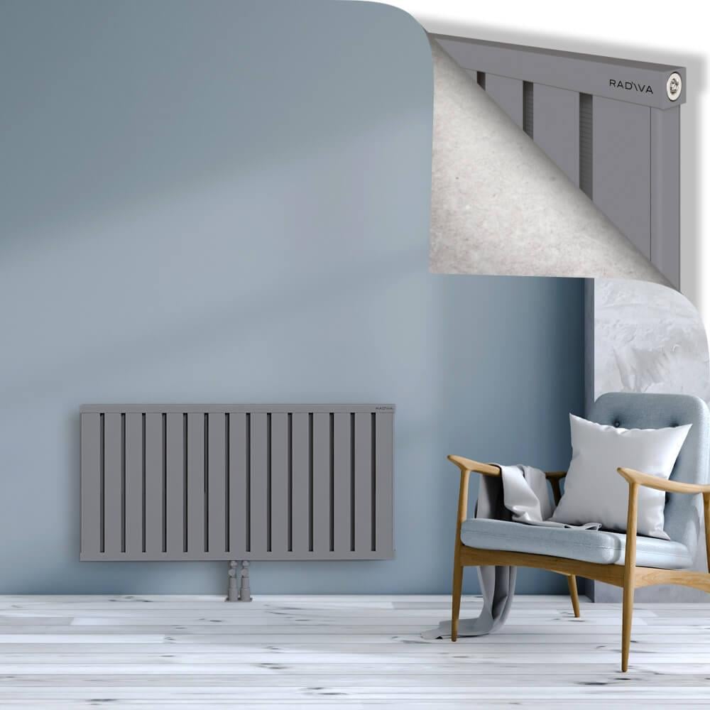 OBI Dekoratif Alüminyum Radyatör 600x1204 Gri