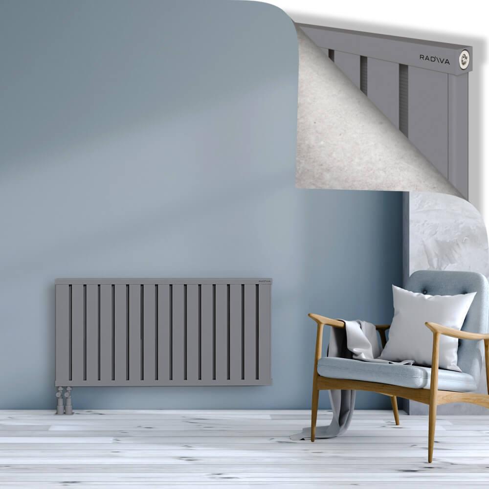 OBI Dekoratif Alüminyum Radyatör 600x1204 Gri