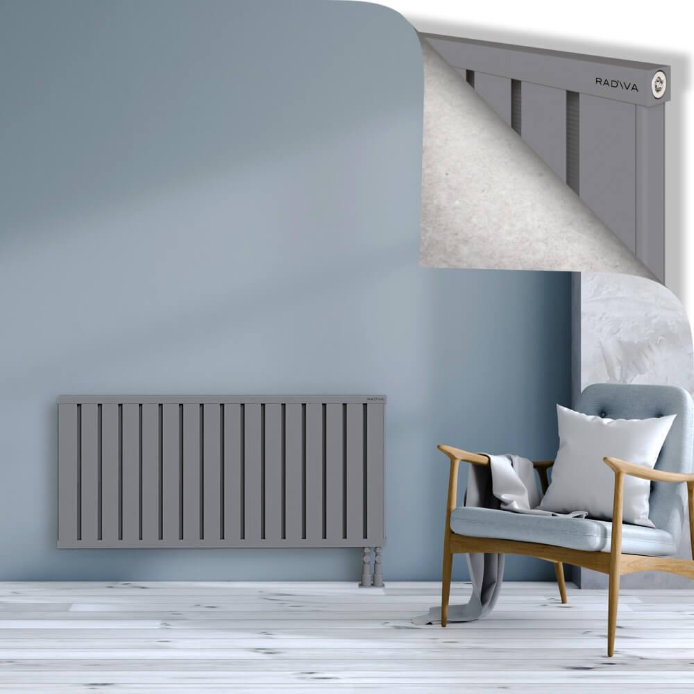 OBI Dekoratif Alüminyum Radyatör 600x1284 Gri