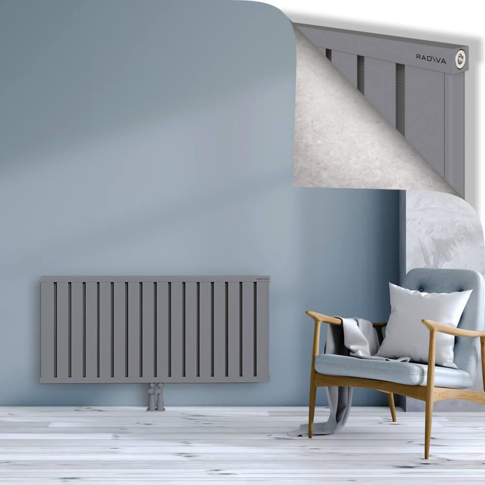 OBI Dekoratif Alüminyum Radyatör 600x1284 Gri