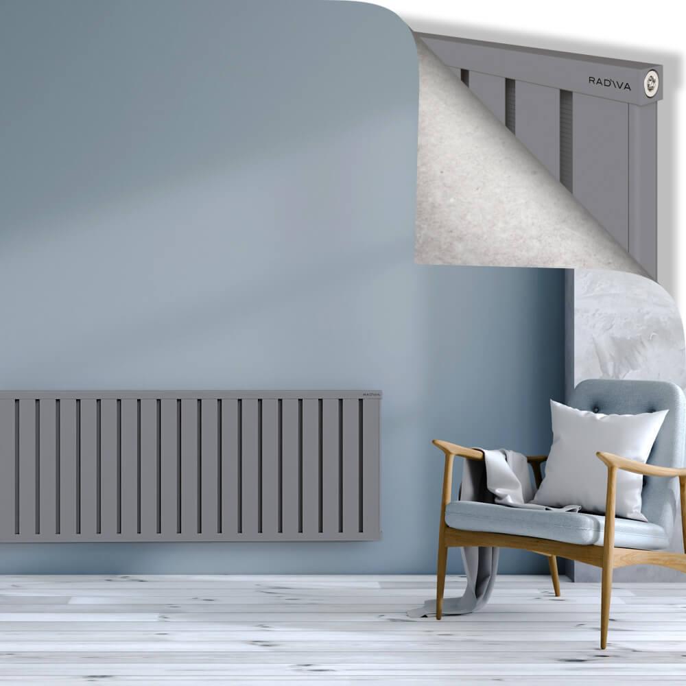 OBI Dekoratif Alüminyum Radyatör 600x1684 Gri