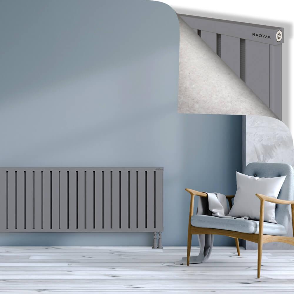 OBI Dekoratif Alüminyum Radyatör 600x1684 Gri