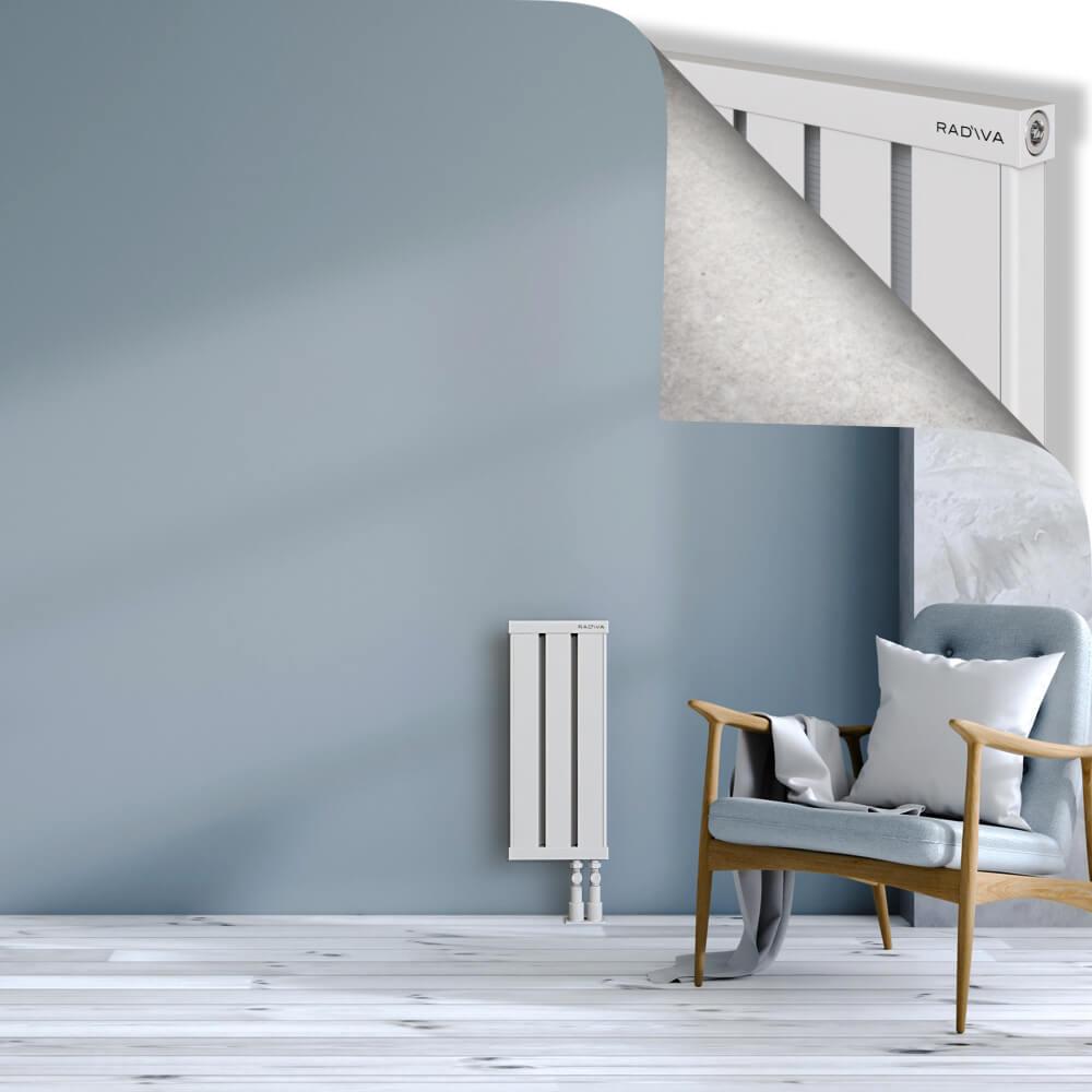 OBI Dekoratif Alüminyum Radyatör 600x244 Beyaz