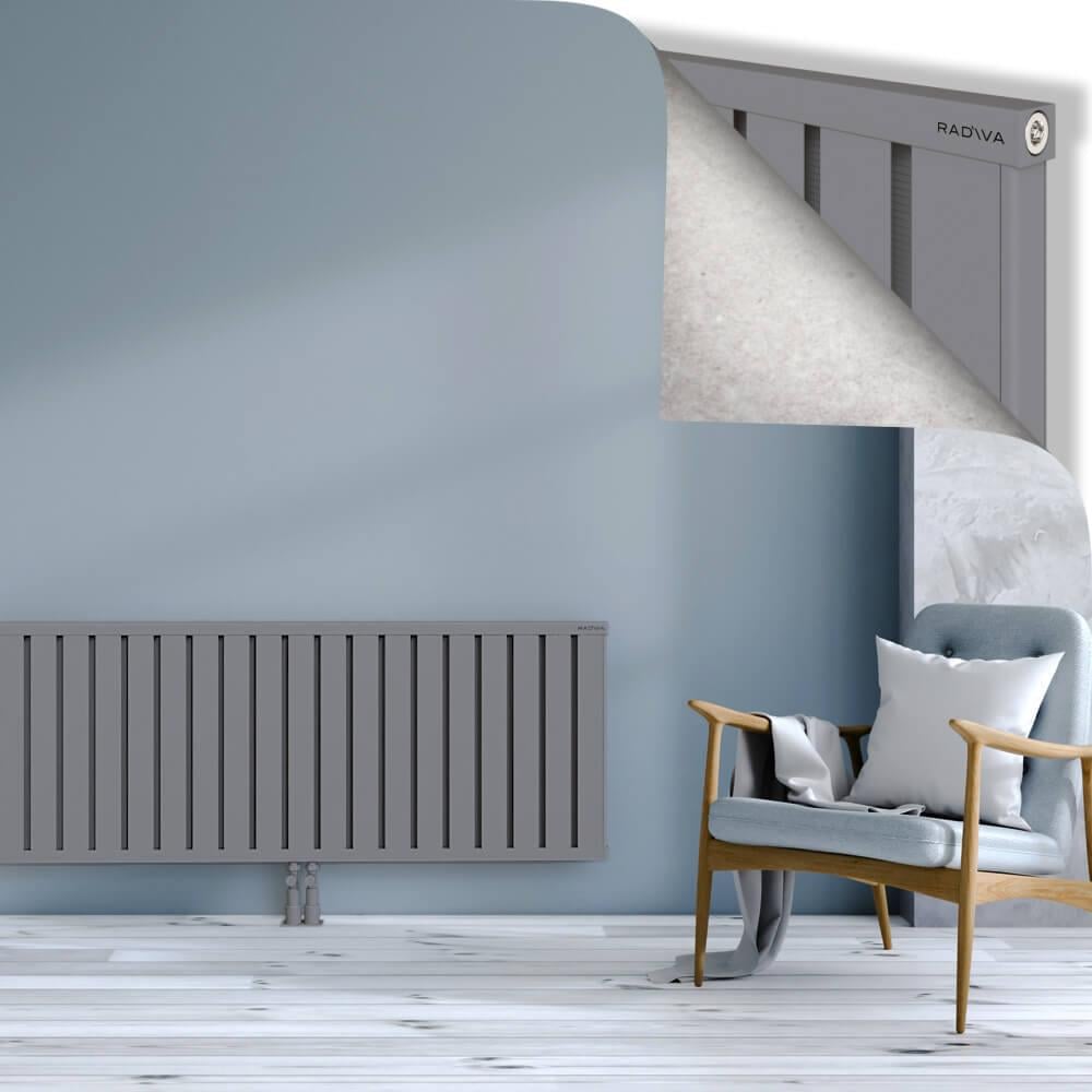 OBI Dekoratif Alüminyum Radyatör 600x2644 Gri