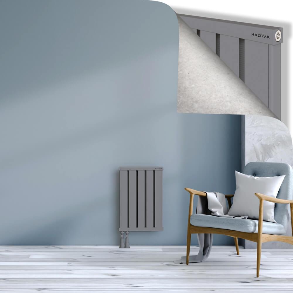 OBI Dekoratif Alüminyum Radyatör 600x404 Gri