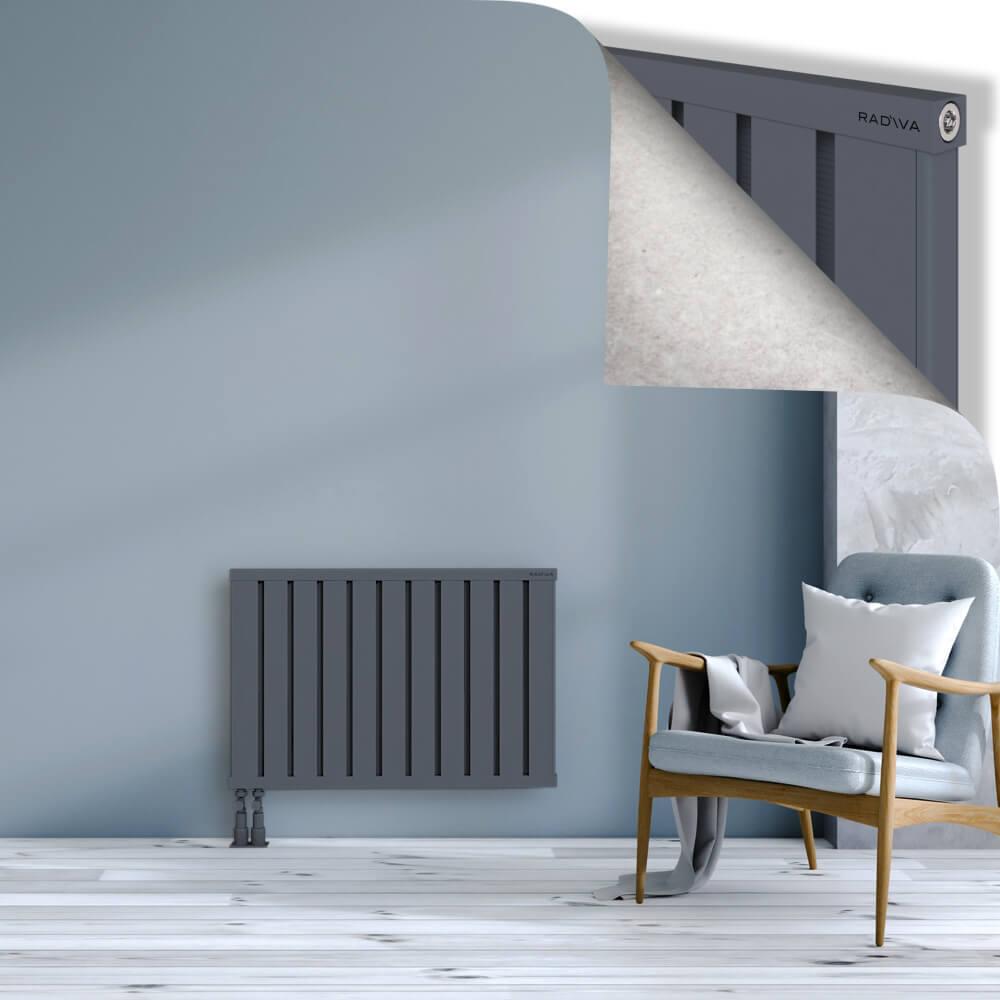 OBI Dekoratif Alüminyum Radyatör 600x884 Antrasit