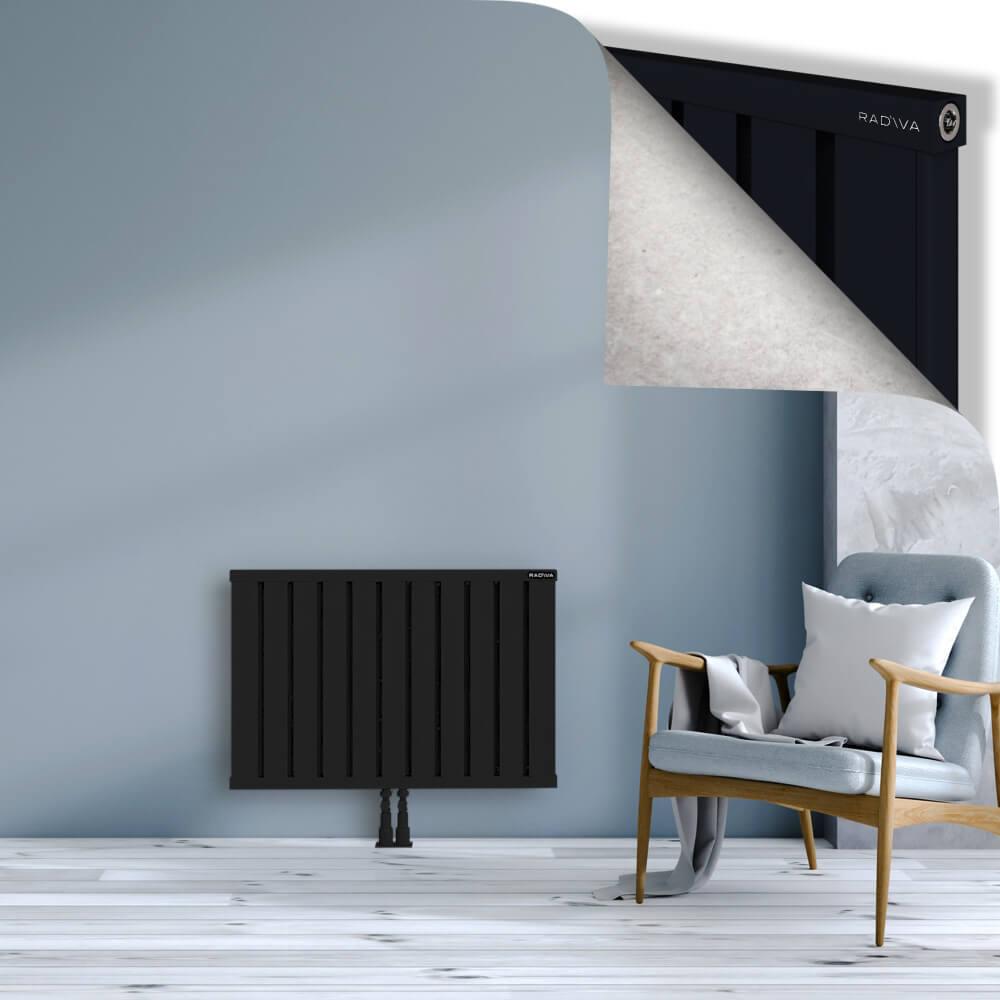 OBI Dekoratif Alüminyum Radyatör 600x884 Siyah