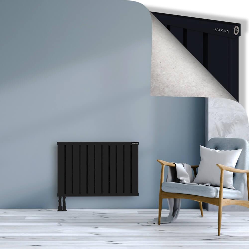 OBI Dekoratif Alüminyum Radyatör 600x884 Siyah