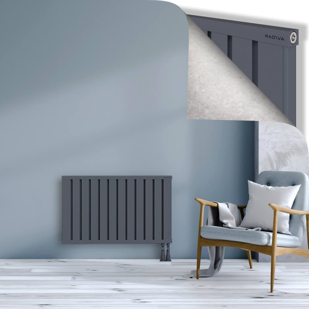 OBI Dekoratif Alüminyum Radyatör 600x964 Antrasit