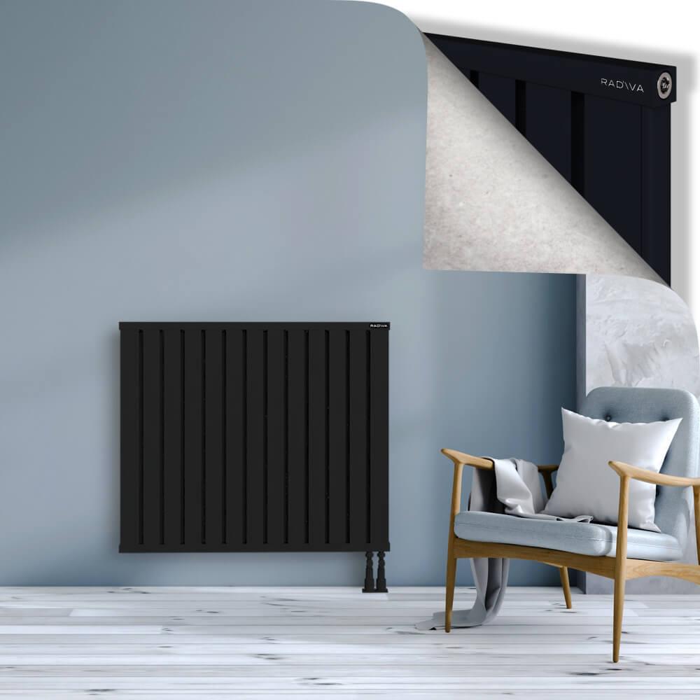 OBI Dekoratif Alüminyum Radyatör 900x1044 Siyah