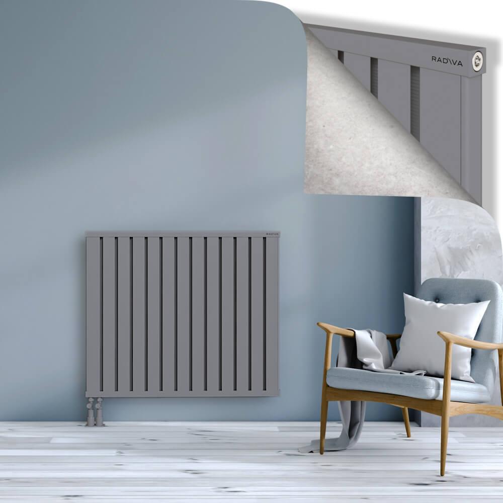 OBI Dekoratif Alüminyum Radyatör 900x1044 Gri
