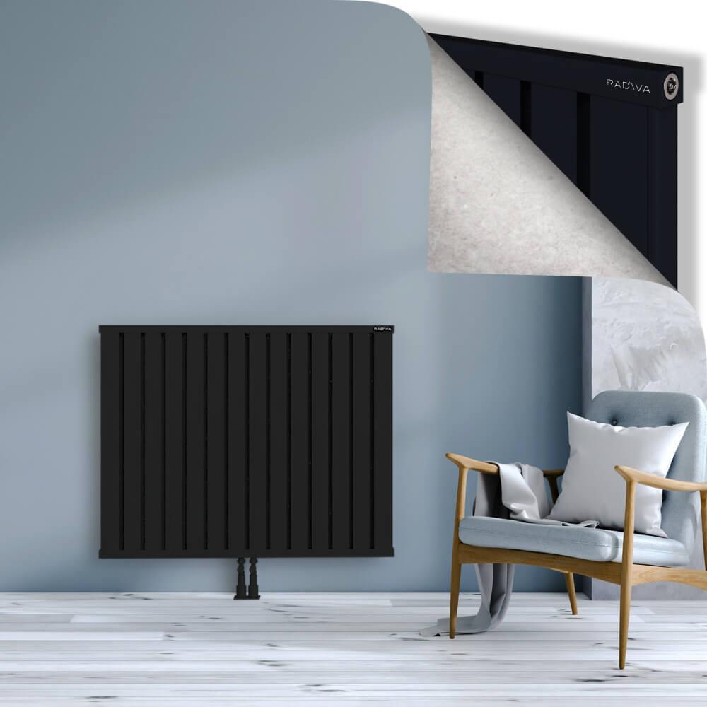 OBI Dekoratif Alüminyum Radyatör 900x1124 Siyah