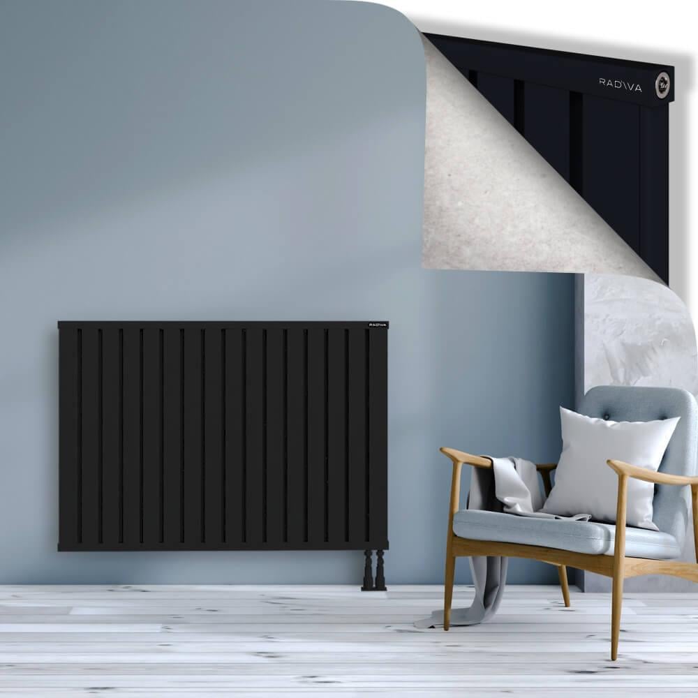 OBI Dekoratif Alüminyum Radyatör 900x1284 Siyah