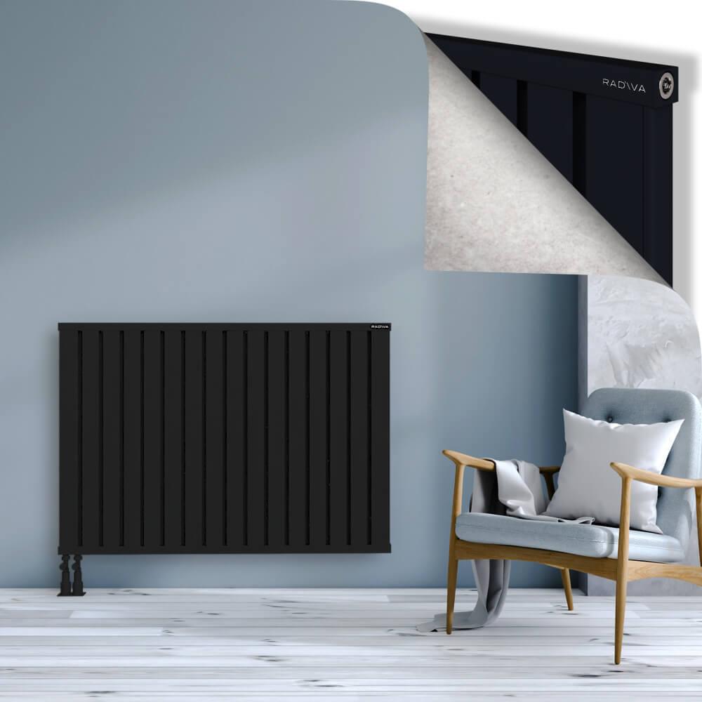 OBI Dekoratif Alüminyum Radyatör 900x1284 Siyah