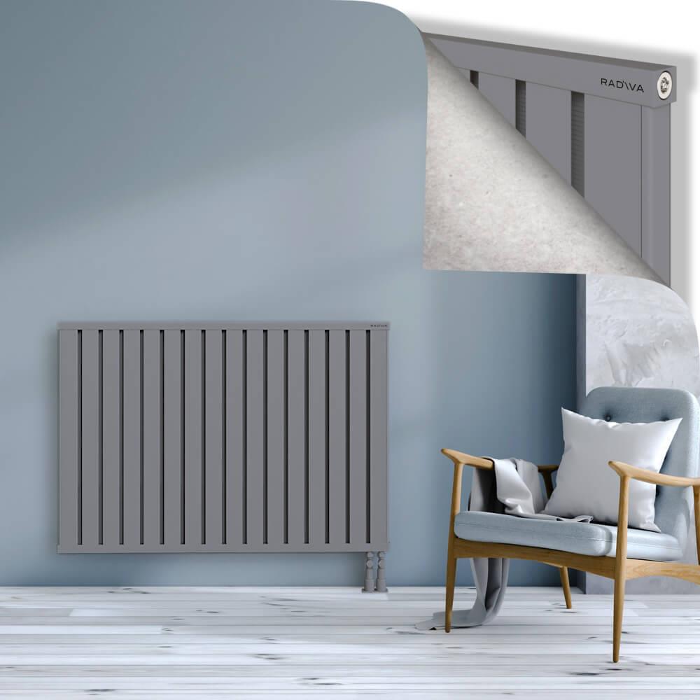 OBI Dekoratif Alüminyum Radyatör 900x1284 Gri