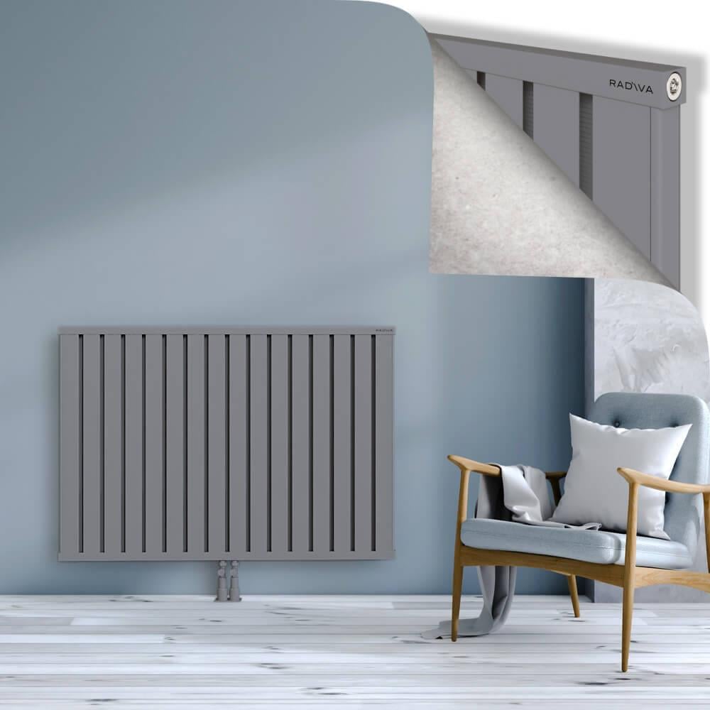 OBI Dekoratif Alüminyum Radyatör 900x1284 Gri