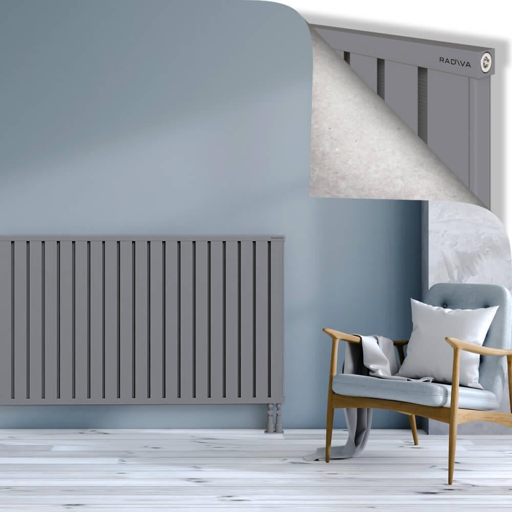 OBI Dekoratif Alüminyum Radyatör 900x1764 Gri