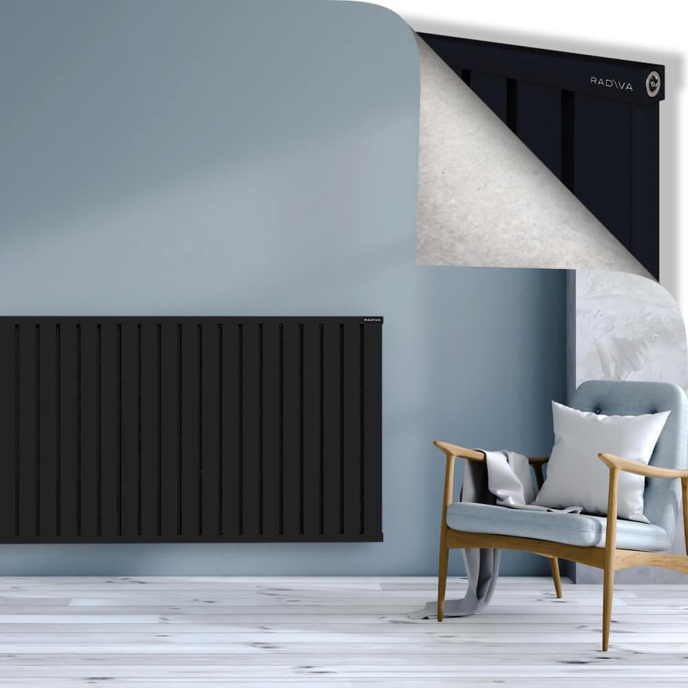 OBI Dekoratif Alüminyum Radyatör 900x2084 Siyah
