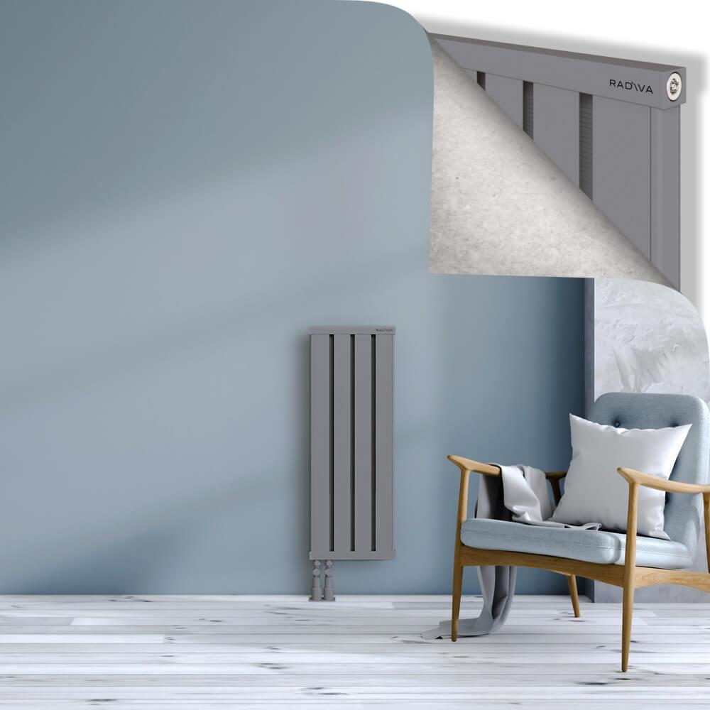OBI Dekoratif Alüminyum Radyatör 900x324 Gri