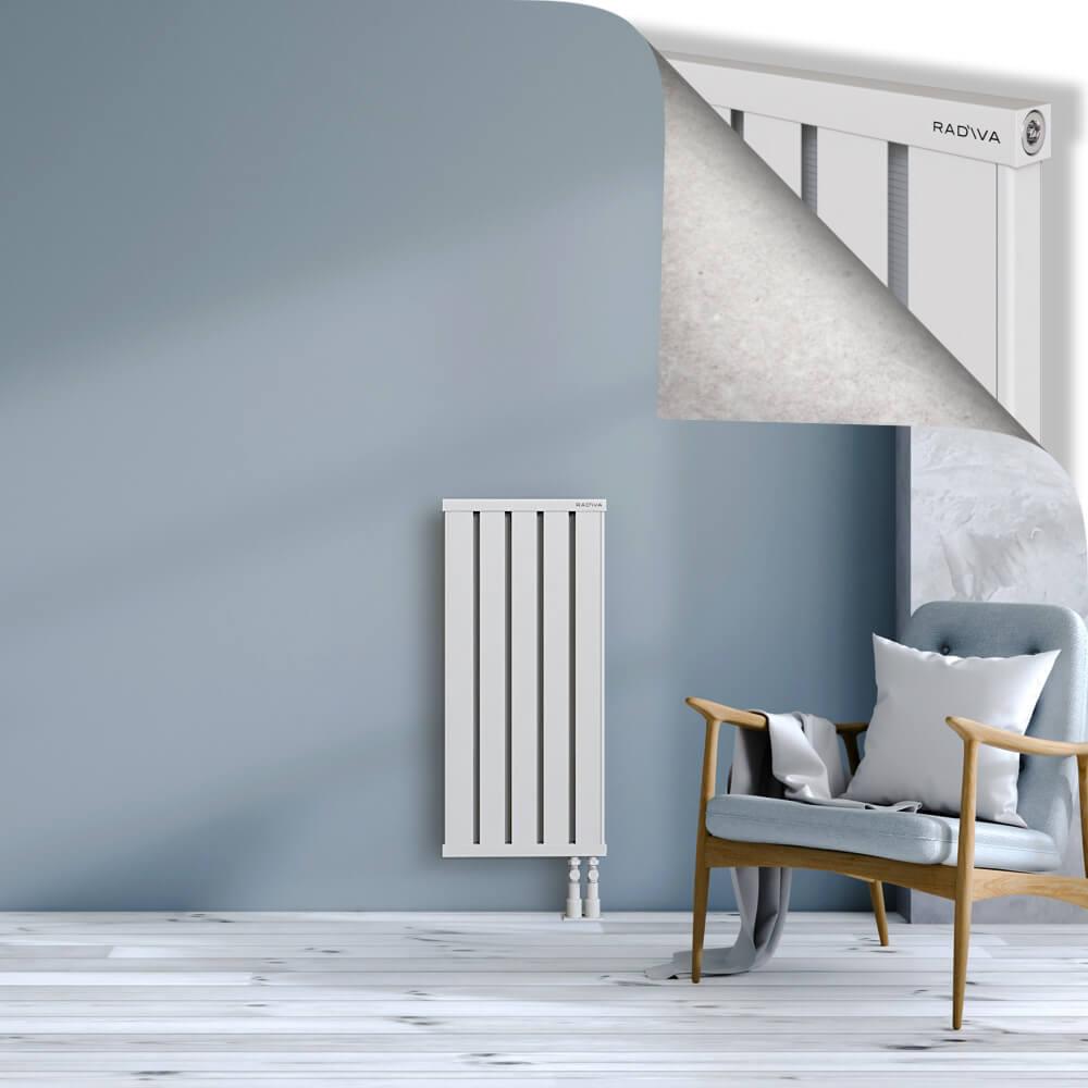 OBI Dekoratif Alüminyum Radyatör 900x404 Beyaz