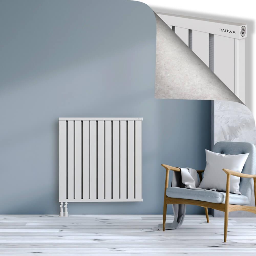 OBI Dekoratif Alüminyum Radyatör 900x884 Beyaz