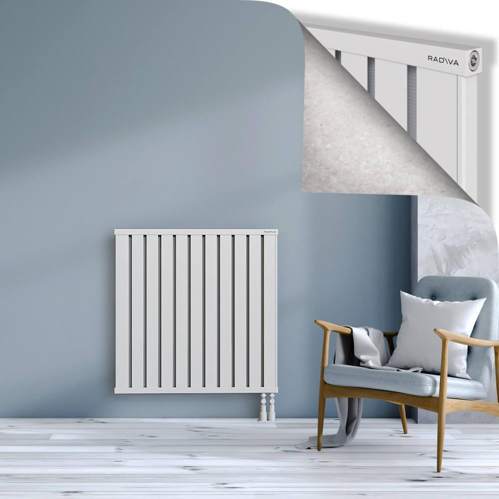 OBI Dekoratif Alüminyum Radyatör 900x884 Beyaz