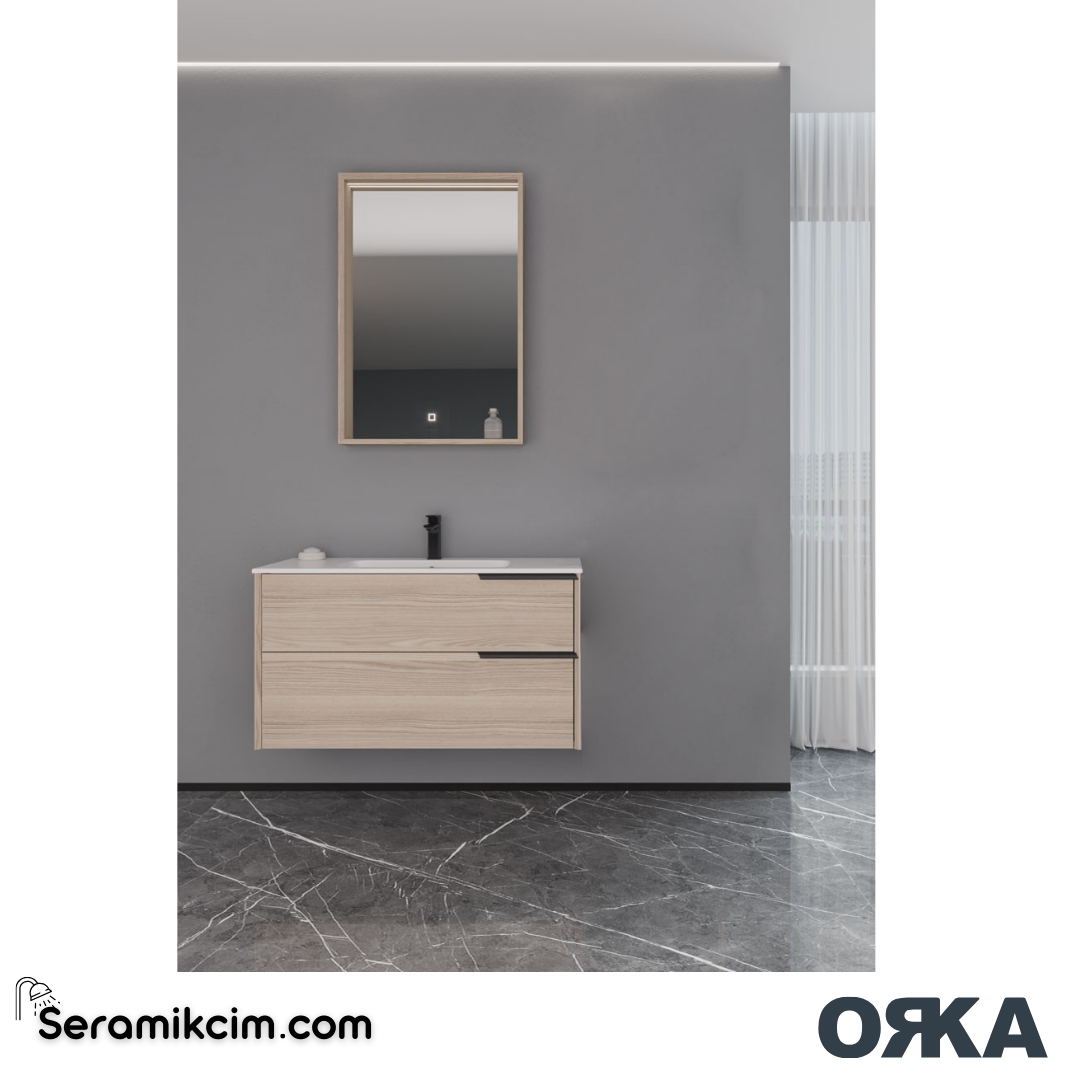 Orka Noventa 70cm Banyo Dolabı Set Cordoba - ORK173.70.02.TKM