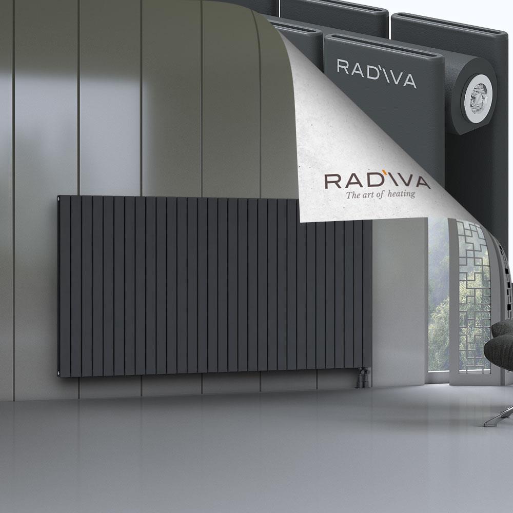 Oti Alüminyum Radyatör 1200x2290 Koyu Antrasit