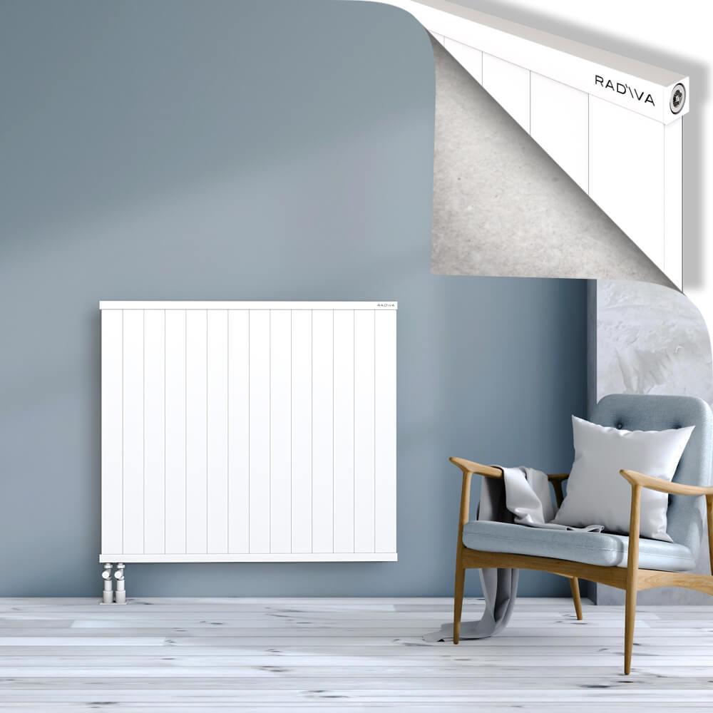 RIO Dekoratif Alüminyum Radyatör 1000x1404 Beyaz