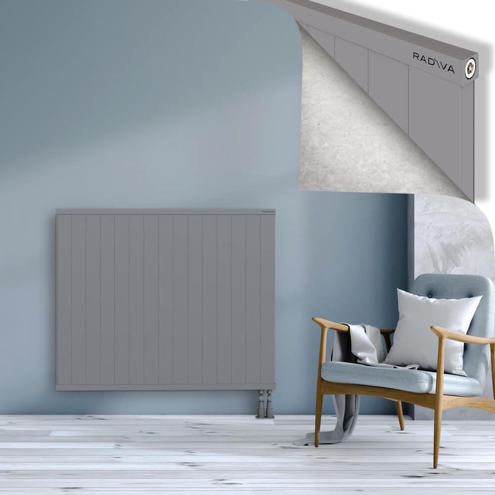 RIO Dekoratif Alüminyum Radyatör 1000x1504 Gri