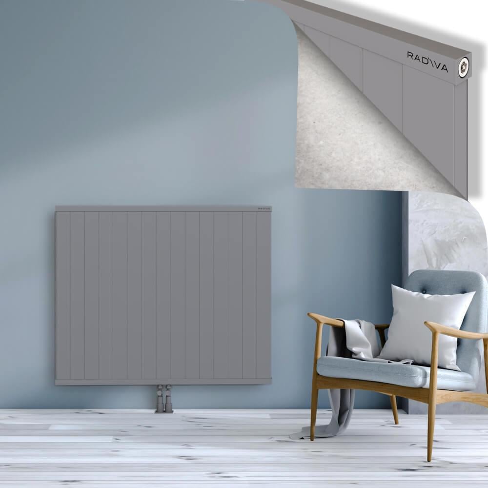 RIO Dekoratif Alüminyum Radyatör 1000x1504 Gri