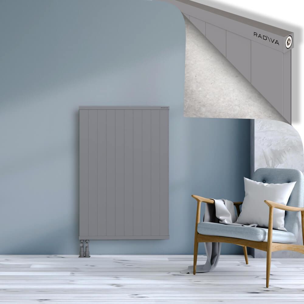 RIO Dekoratif Alüminyum Radyatör 1200x1004 Gri