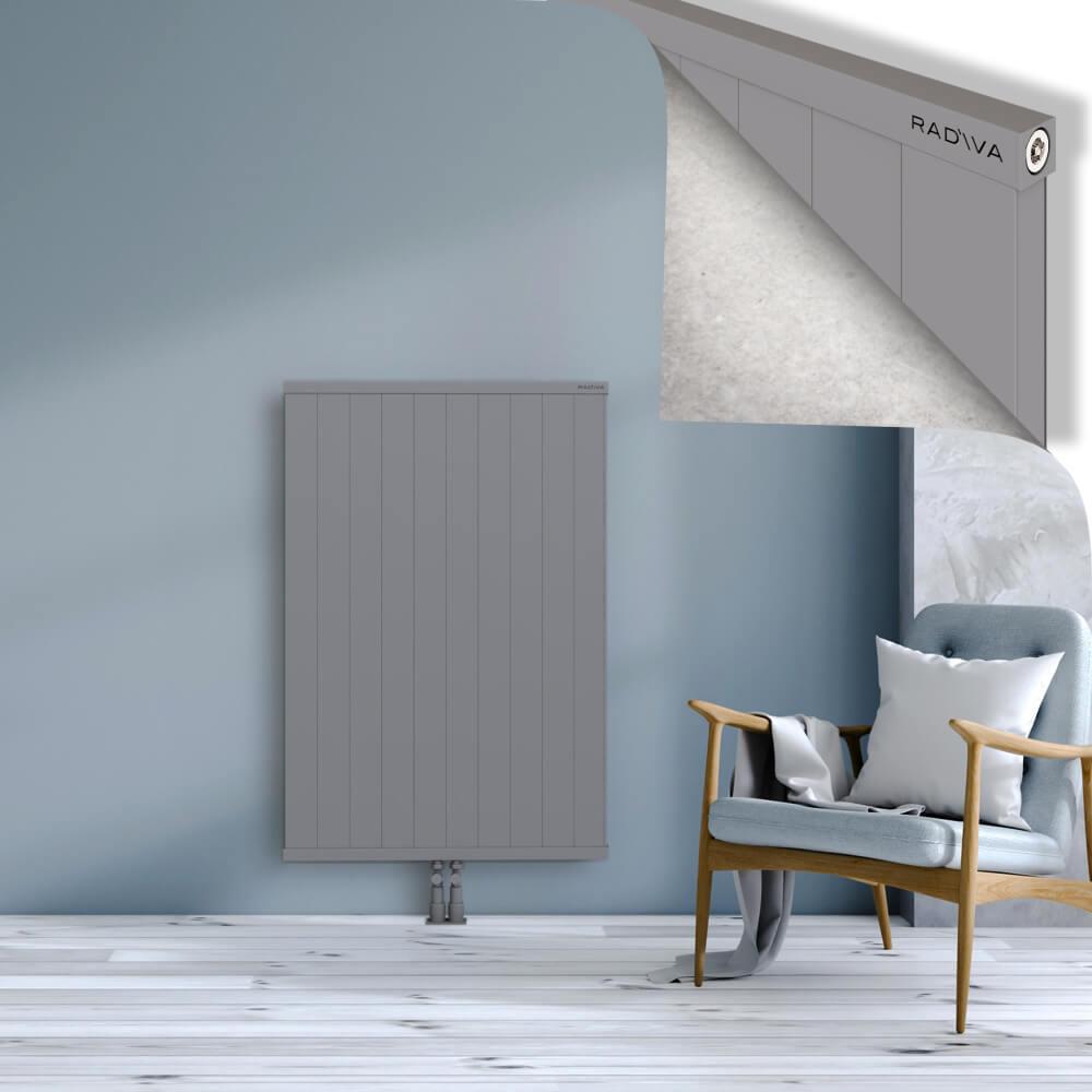 RIO Dekoratif Alüminyum Radyatör 1200x1004 Gri