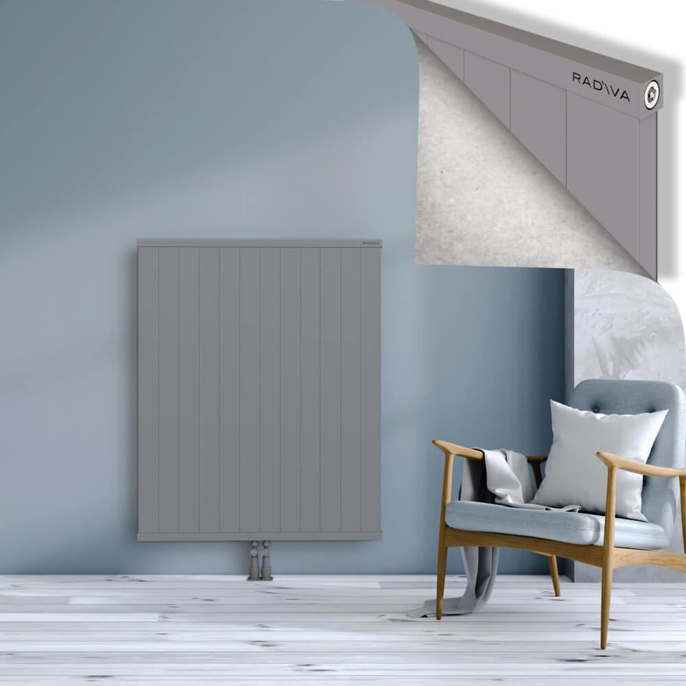 RIO Dekoratif Alüminyum Radyatör 1200x1204 Gri
