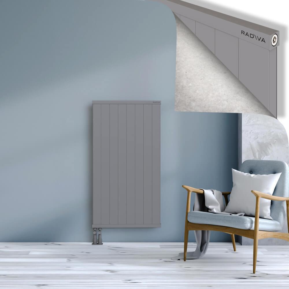 RIO Dekoratif Alüminyum Radyatör 1200x804 Gri