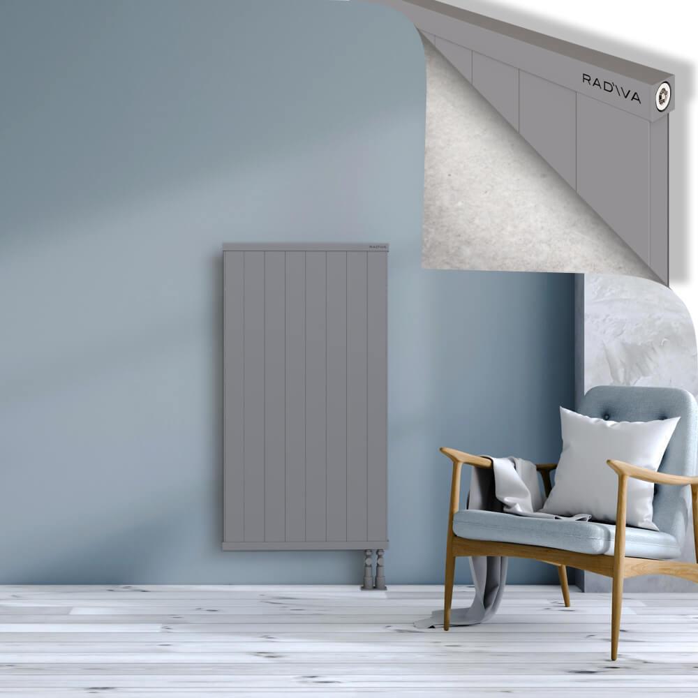 RIO Dekoratif Alüminyum Radyatör 1200x804 Gri