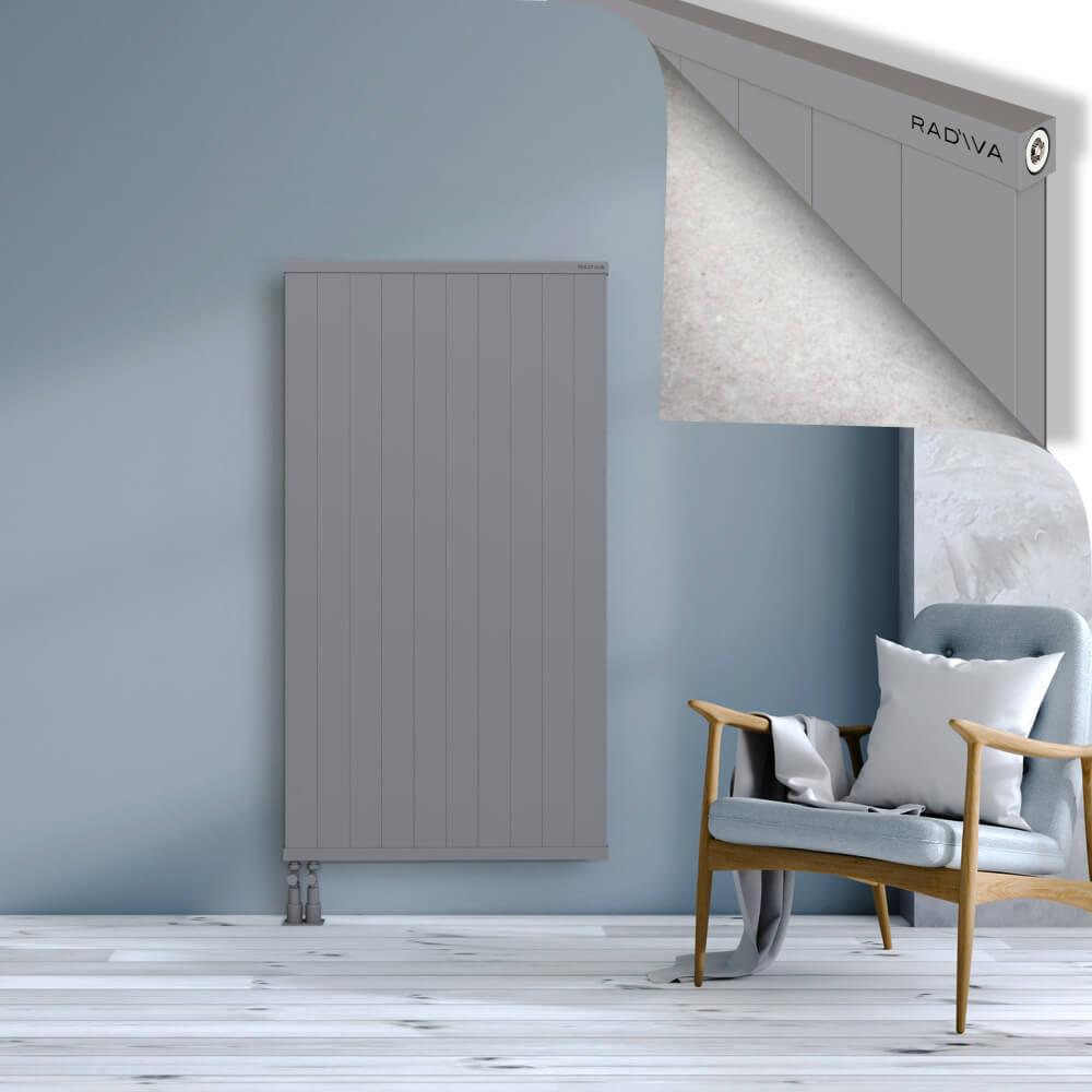 RIO Dekoratif Alüminyum Radyatör 1500x1004 Gri