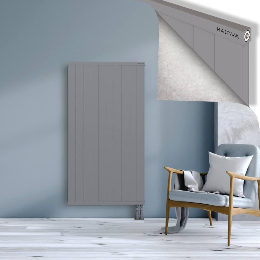 RIO Dekoratif Alüminyum Radyatör 1500x1004 Gri