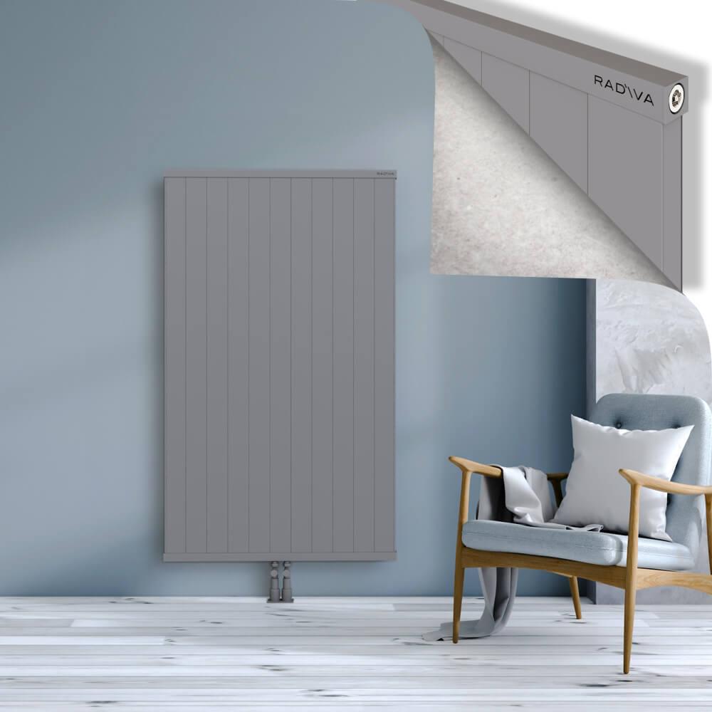 RIO Dekoratif Alüminyum Radyatör 1500x1104 Gri