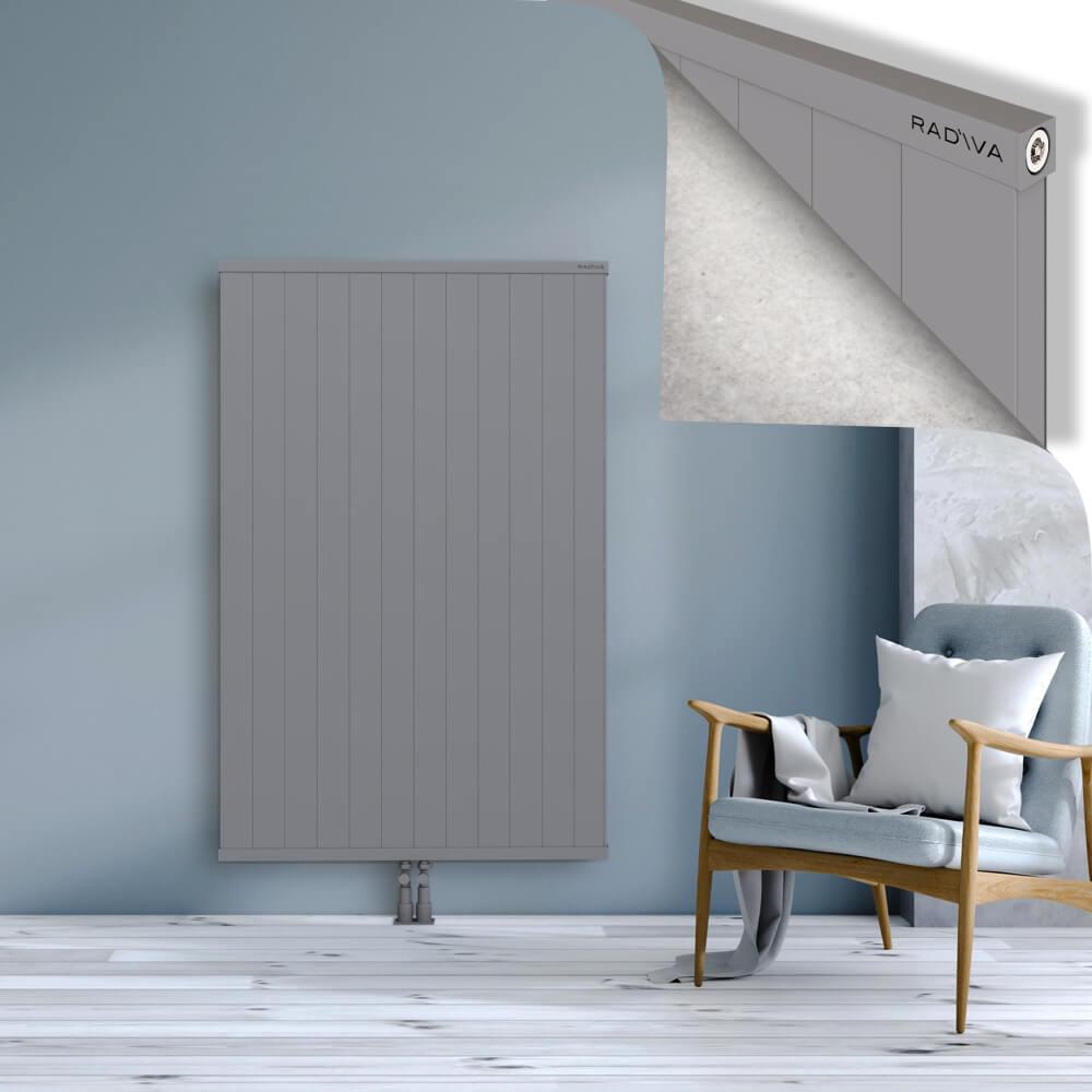 RIO Dekoratif Alüminyum Radyatör 1500x1204 Gri
