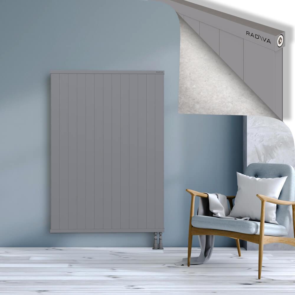 RIO Dekoratif Alüminyum Radyatör 1500x1304 Gri