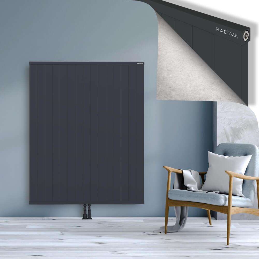 RIO Dekoratif Alüminyum Radyatör 1500x1504 Koyu Antrasit