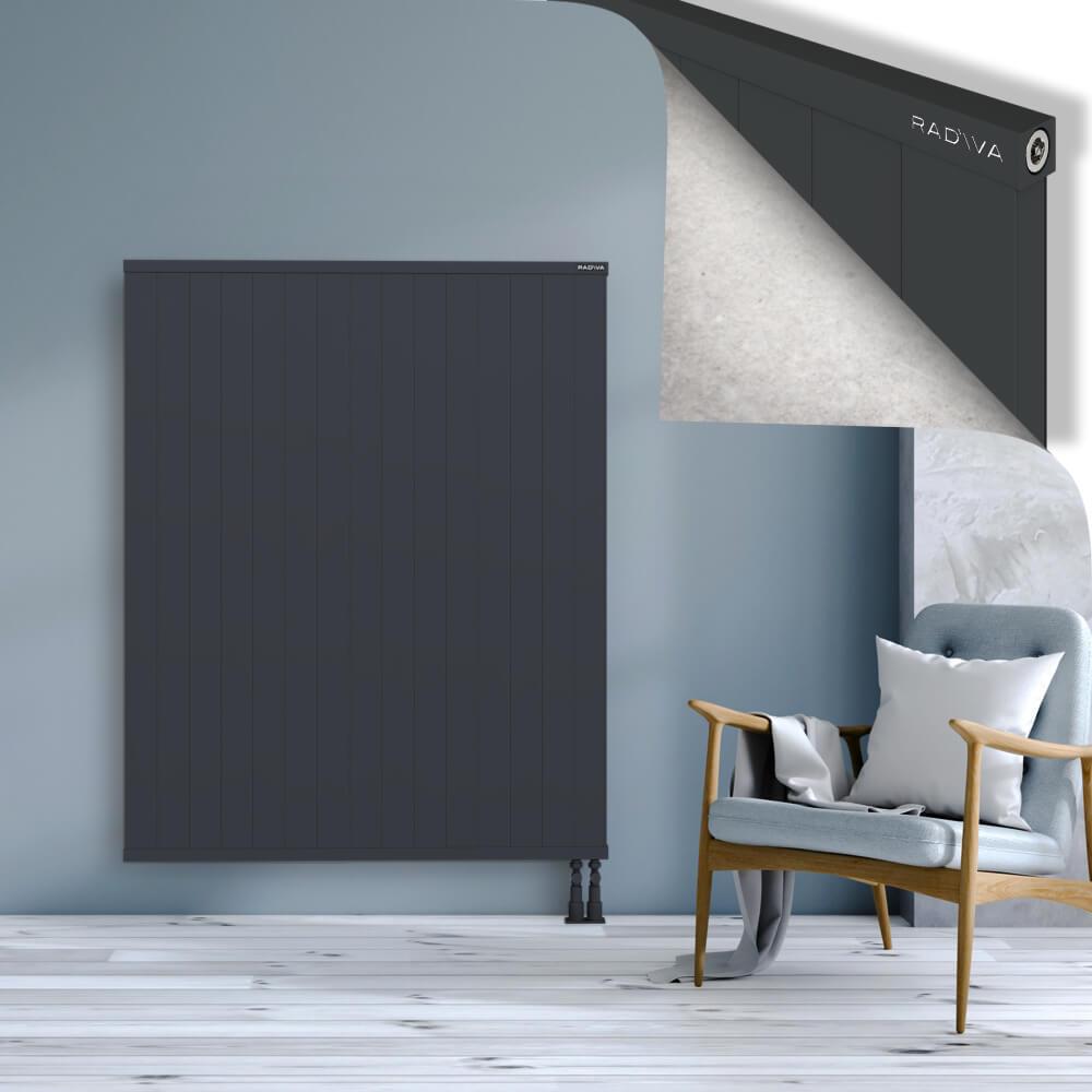 RIO Dekoratif Alüminyum Radyatör 1500x1504 Koyu Antrasit