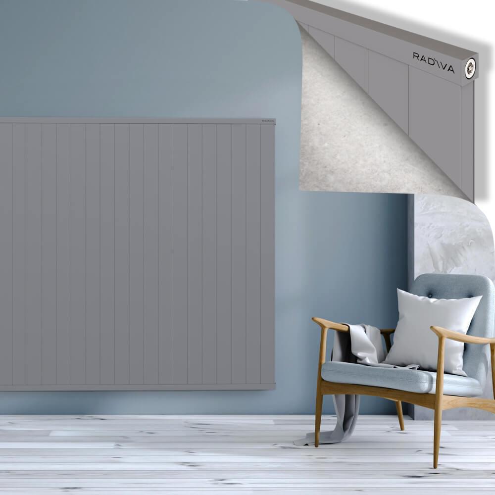 RIO Dekoratif Alüminyum Radyatör 1500x3004 Gri