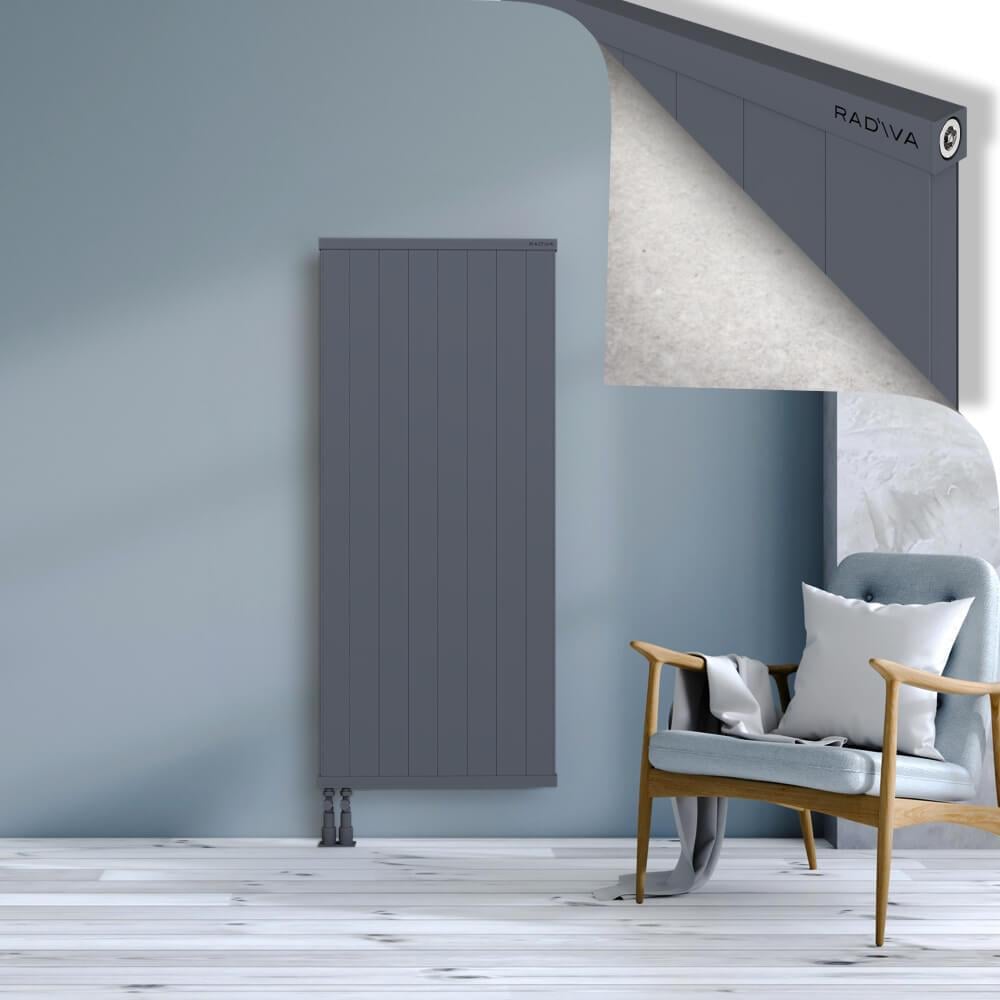 RIO Dekoratif Alüminyum Radyatör 1500x804 Antrasit
